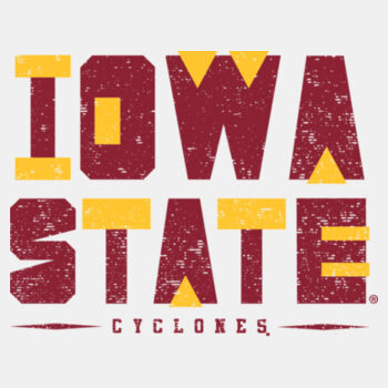 Iowa State Shapes Slouchy Tee Design