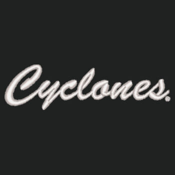 Cyclone Script Pullover Design