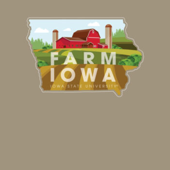 Farm Iowa Tee Design