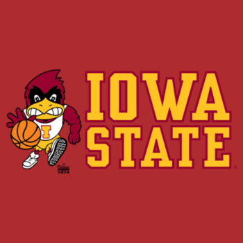 ISU Vintage Basketball Design