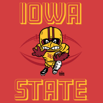 ISU Vintage Football Tee Design