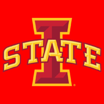 Iowa State Infant Jersey Bib Design