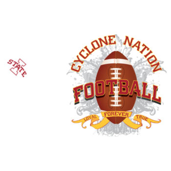 Cyclone Nation Football Design