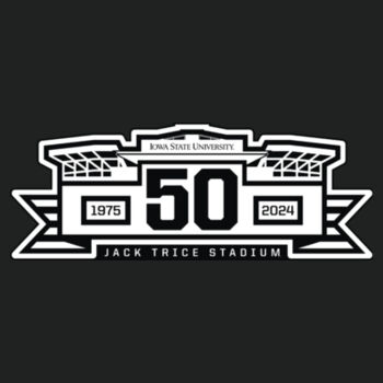 Jack Trice 50 Black Sport Tee Design