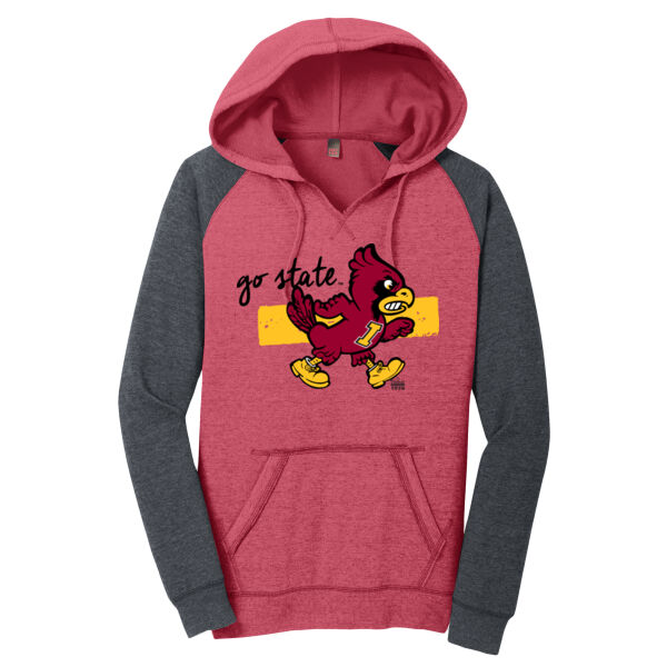 Lightweight Fleece Raglan Hoodie Thumbnail