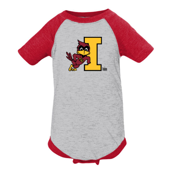 Leaning Cy Baseball Onesie Thumbnail