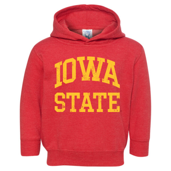 Toddler Iowa State Grunge Hoodie Thumbnail