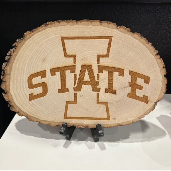 ISU Wooden Plaque Thumbnail