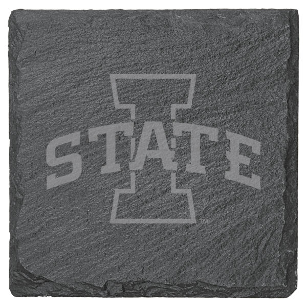 Individual ISU Slate Coaster Thumbnail