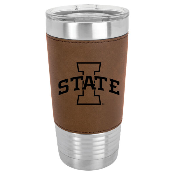 ISU Leather Tumbler Thumbnail