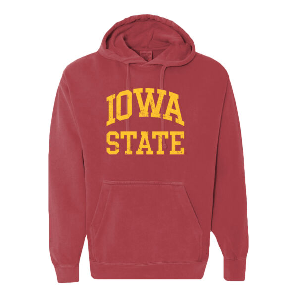 Iowa State Grunge Hoodie Thumbnail