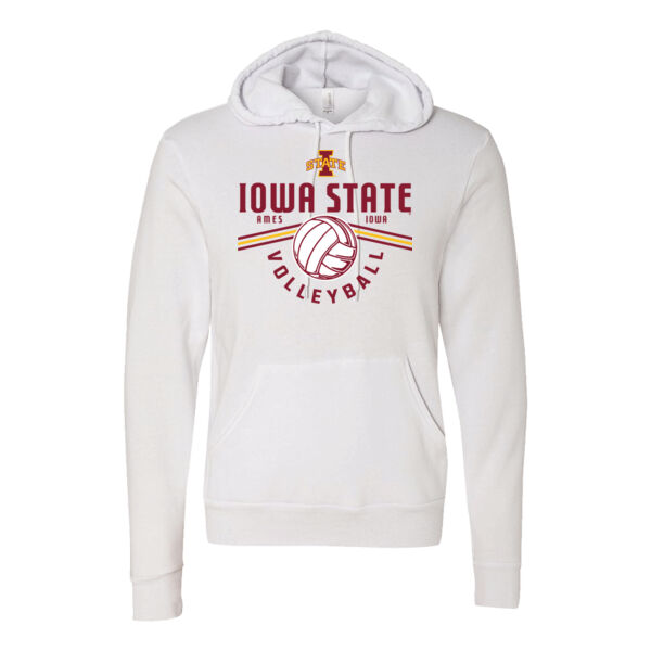 Volleyball WhiteOut Hoodie Thumbnail