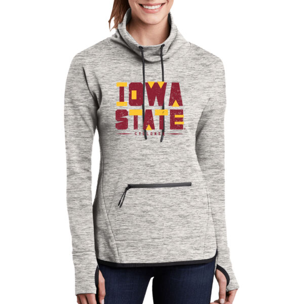 Iowa State Shapes Cowl Neck Sweatshirt Thumbnail