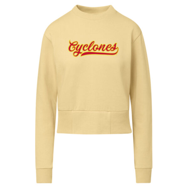 Retro Cyclones Crop Sweatshirt Thumbnail