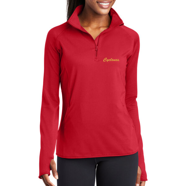 Ladies Cyclone 1/4 Zip Pullover Thumbnail