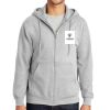 Essential Fleece Full Zip Hooded Sweatshirt Thumbnail