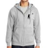 Essential Fleece Full Zip Hooded Sweatshirt Thumbnail