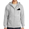Essential Fleece Full Zip Hooded Sweatshirt Thumbnail