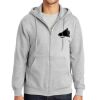Essential Fleece Full Zip Hooded Sweatshirt Thumbnail