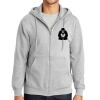 Essential Fleece Full Zip Hooded Sweatshirt Thumbnail