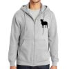Essential Fleece Full Zip Hooded Sweatshirt Thumbnail
