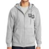 Essential Fleece Full Zip Hooded Sweatshirt Thumbnail