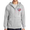 Essential Fleece Full Zip Hooded Sweatshirt Thumbnail