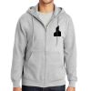 Essential Fleece Full Zip Hooded Sweatshirt Thumbnail