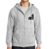 Essential Fleece Full Zip Hooded Sweatshirt Thumbnail