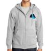 Essential Fleece Full Zip Hooded Sweatshirt Thumbnail