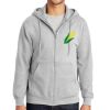 Essential Fleece Full Zip Hooded Sweatshirt Thumbnail