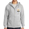 Essential Fleece Full Zip Hooded Sweatshirt Thumbnail