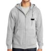Essential Fleece Full Zip Hooded Sweatshirt Thumbnail