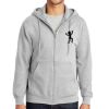 Essential Fleece Full Zip Hooded Sweatshirt Thumbnail