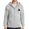 Essential Fleece Full Zip Hooded Sweatshirt Thumbnail