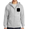 Essential Fleece Full Zip Hooded Sweatshirt Thumbnail
