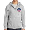 Essential Fleece Full Zip Hooded Sweatshirt Thumbnail