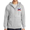 Essential Fleece Full Zip Hooded Sweatshirt Thumbnail